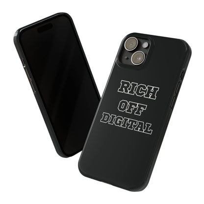 iPhone Case - Rich Off Digital Design
