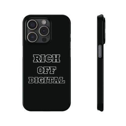 iPhone Case - Rich Off Digital Design