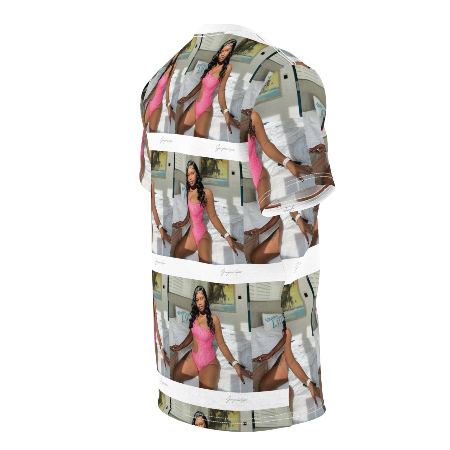 Gorgeouslipss Hotel Tee (AOP)