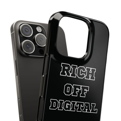 iPhone Case - Rich Off Digital Design