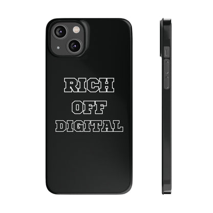 iPhone Case - Rich Off Digital Design