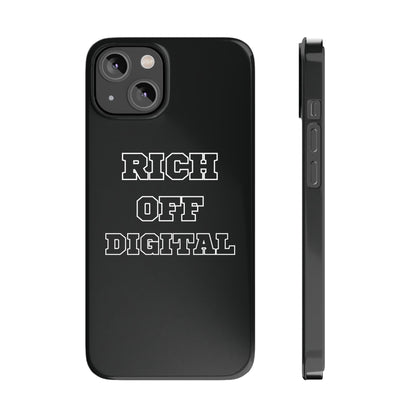iPhone Case - Rich Off Digital Design