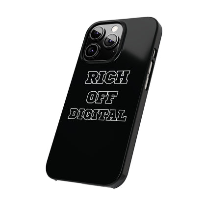iPhone Case - Rich Off Digital Design