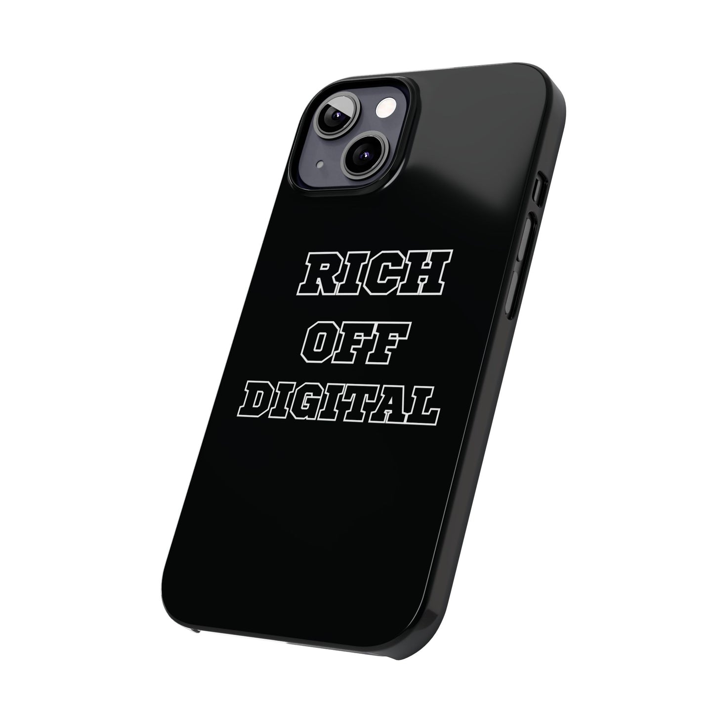 iPhone Case - Rich Off Digital Design
